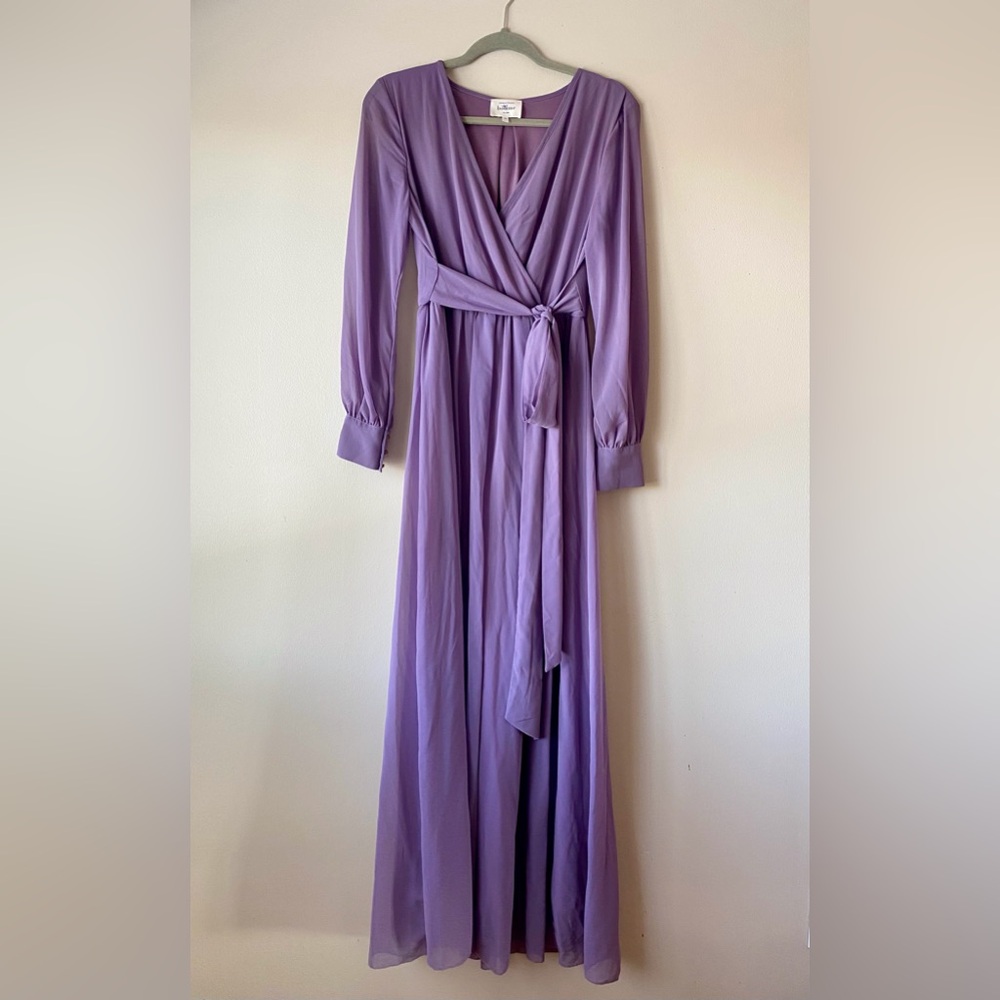 Böhme Lavender Maxi Dress
